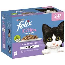 Felix Kitten Original  (12 pouch) Fish and Meat Selection