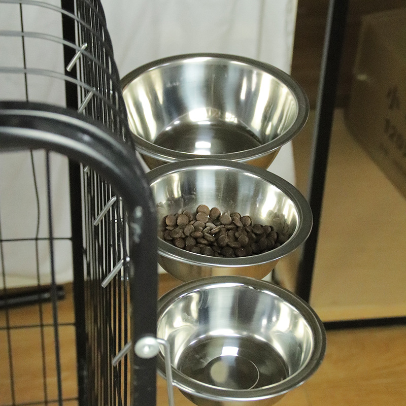 Pet Stainless Suspending Bowl   11cm