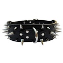 Domineering Spike Dog Collar (Crocodile Pattern)   56 cm length