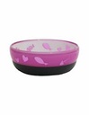 Anti -slip Purfectly purple cat dish