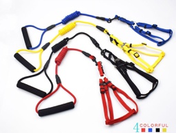 Coloured Harness Collar and Leash (Large)