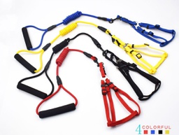 Coloured Harness Collar and Leash (Medium)