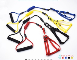 Coloured Harness and Leash Set (Foam Handle) Large