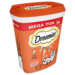 Dreamies Cat Treat  (Tub) 350g