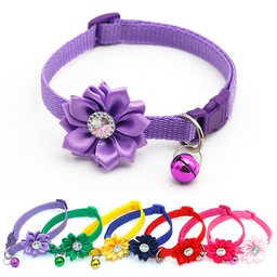 Flower Bell Collar