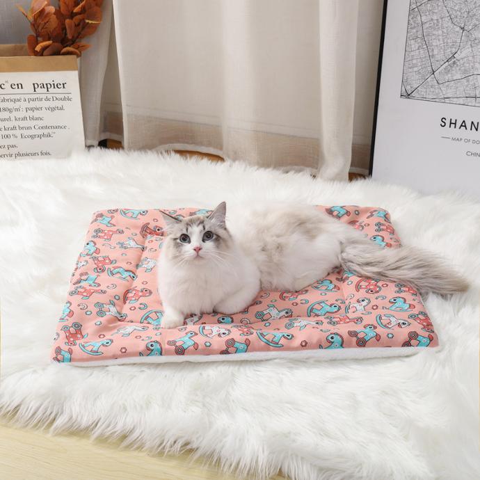 Plush Bed Mat Large