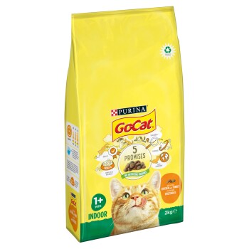 Purina Go Cat Indoor with Chicken and Turkey (2Kg)