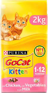 Purina Go cat Kitten 2kg (Chicken, Turkey, Milk and Vegetables )