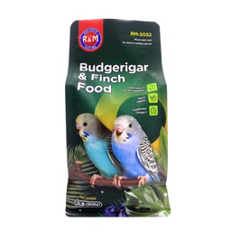 R & M Budgerigar & Finch Food 908g