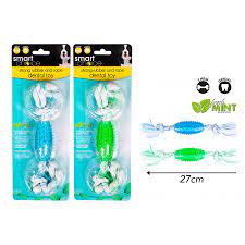 Smart Choice Strong Rubber and Rope Dental Toy Mint Flavour)