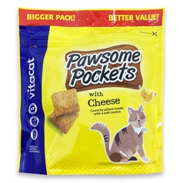 Vitacat Pawsome Pockets (Cheese)