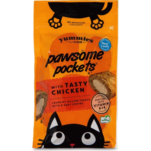 Yummies by Vitacat Pawsome Pockets (Tasty Chicken)