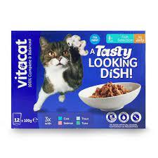 Vitacat Tasty looking Dish (12 * 100g)