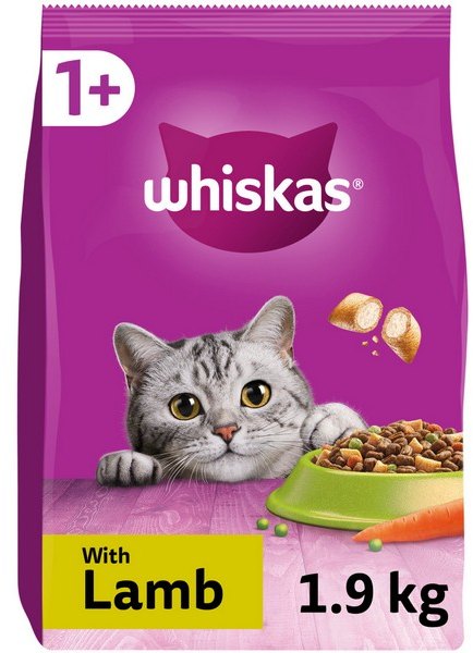 Whiskas +1 Dry food  1.9Kg (Lamb)