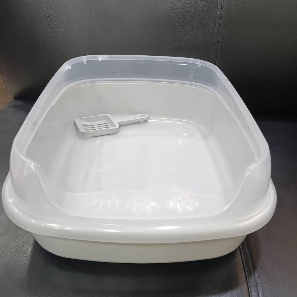 Bioline Open Cat litter Box (with Transparent Border)