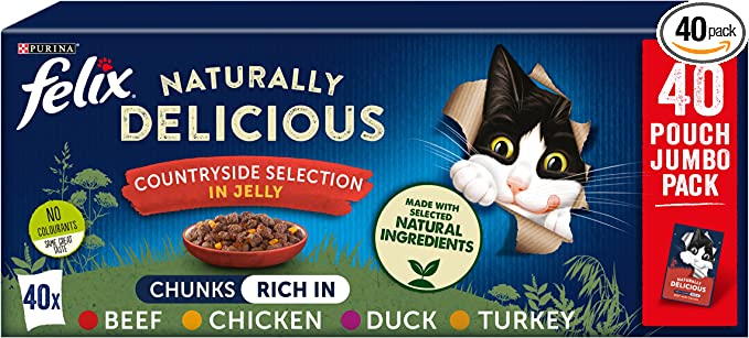 Felix Natural Delicious Countryside Selection (40*85g)