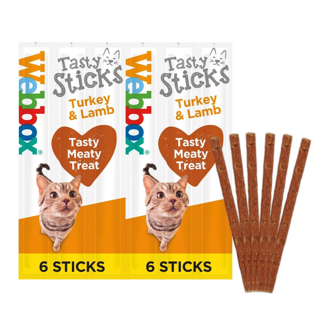 Webbox Tasty Sticks  for Cats with Turkey and Lamb