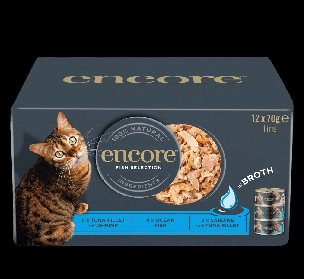 Encore Finest Selection - Broth  Fish Selection (12 tins)