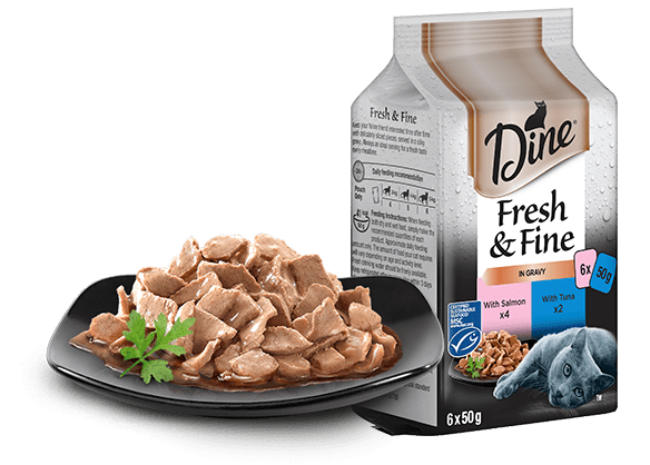 Sheba Fresh and Fine in Gravy (6 x 50g) (Tuna and Salmon)