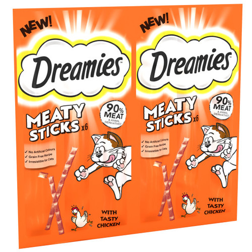 Dreamies Cat Sticks Chicken (Meaty)