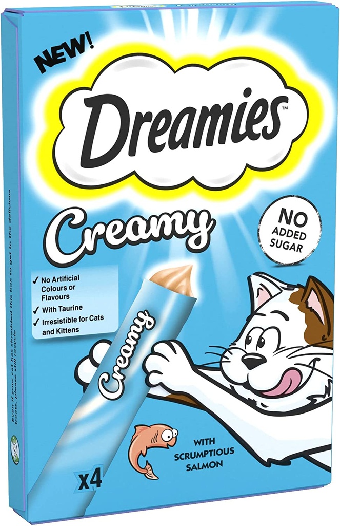 Dreamies Creamy Treat with Salmon