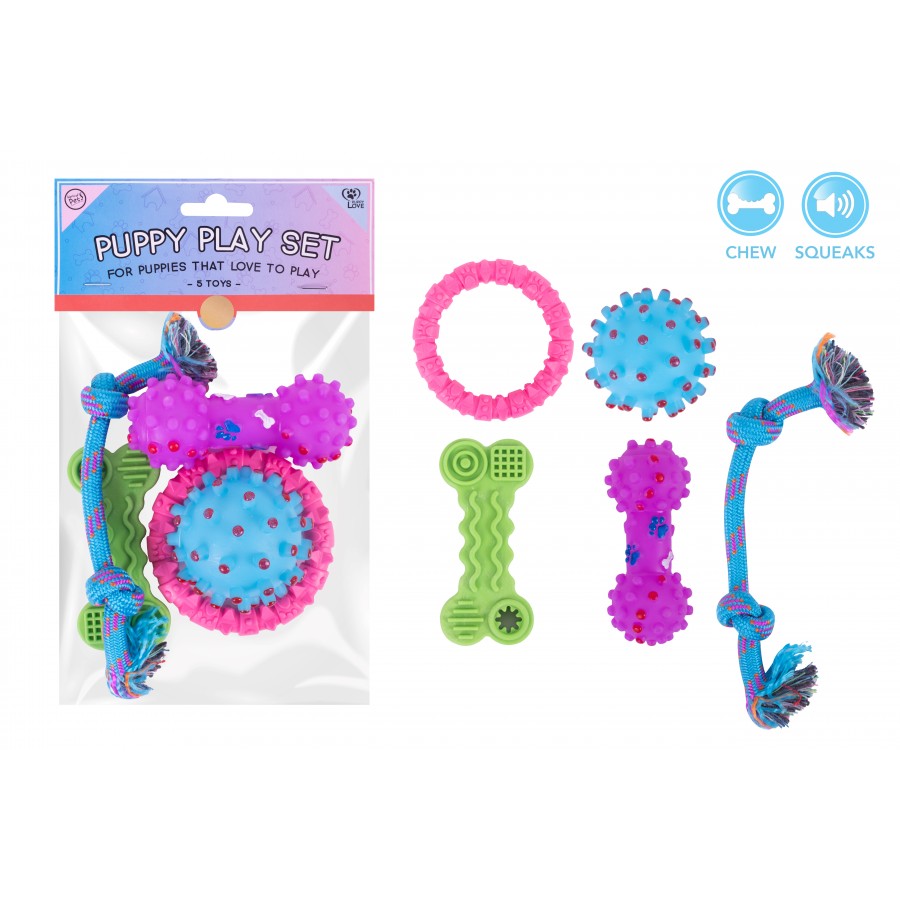 World of Pets Puppy Play Set