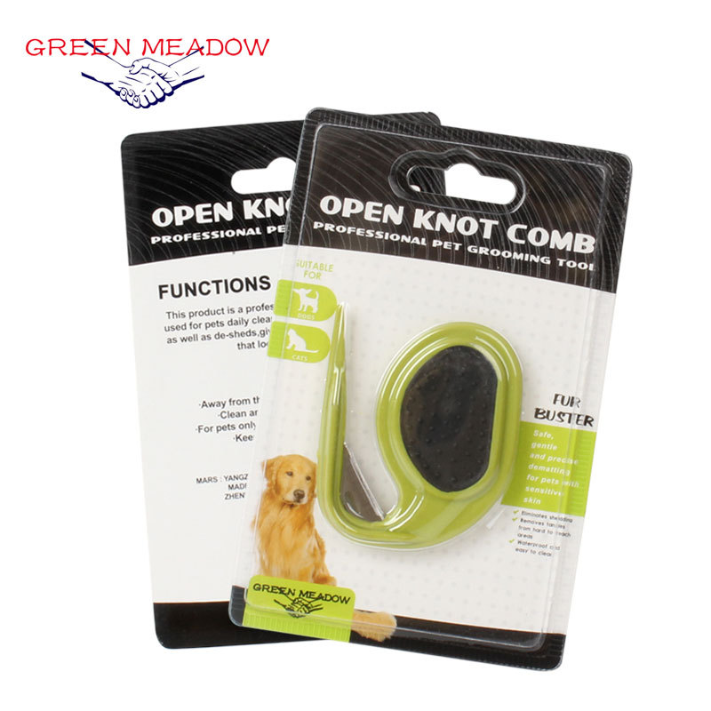 Green Meadow Open Knot Comb