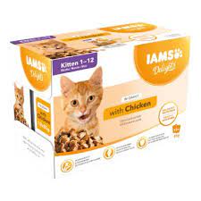 Iams Delight Kitten (12pouch) Chicken flavour