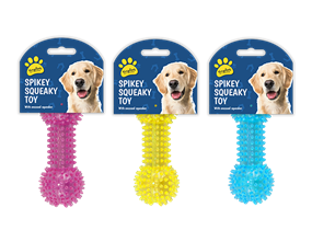 Kingdom Spikey Squeaky Dog Toy