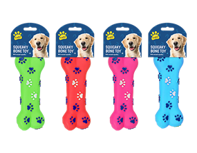 Kingdom Squeaky Bone Dog Toy