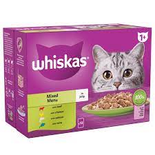 Whiskas kitten mixed menu in jelly (12 x 100g)