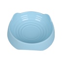 Cat face Plastic wide Pet bowl