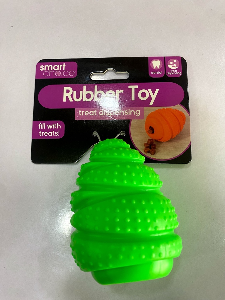 Smart Choice Treat Dispensing Rubber Dog Toy