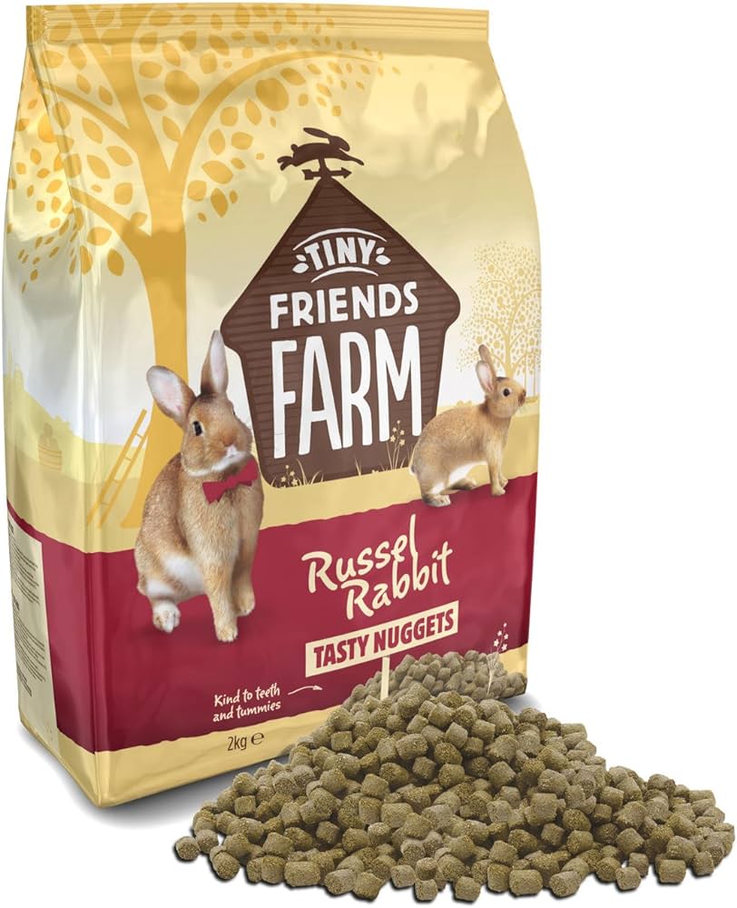 Tiny Friends Farm Russell Rabbit Tasty Nuggets 2kg