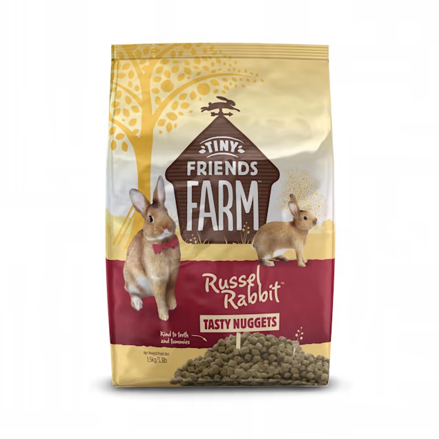 Tiny Friends Farm Russell Rabbit Tasty Nuggets 5kg