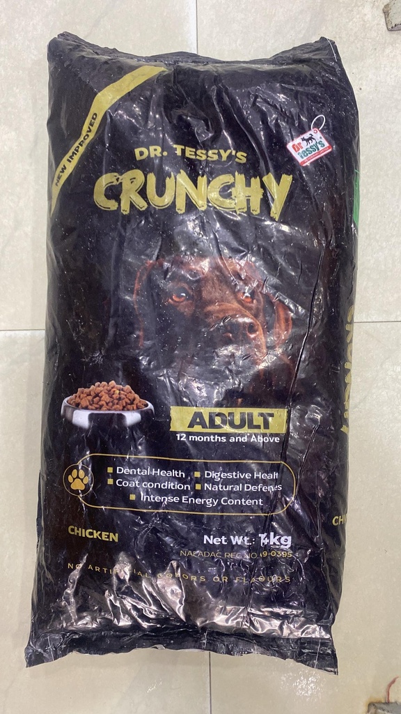 Dr Tessy's Crunchy Adult 14kg (Chicken)