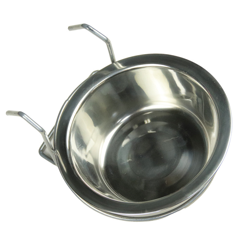 Pet Stainless Suspending Bowl   11cm