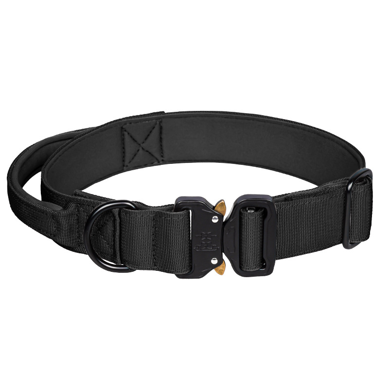 Tactical Large Dog Collar with Handle