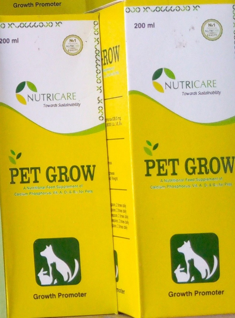 Nutricare Pet Grow Supplement 200ml