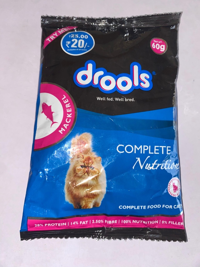 Drools Complete Nutrition Mackerel 60g