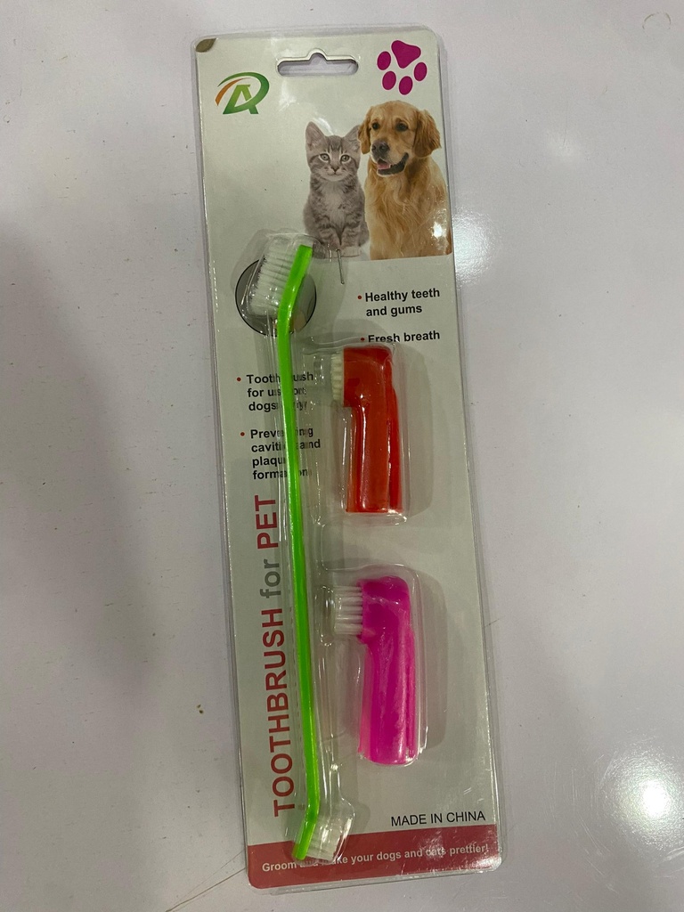 Toothbrush for Pet Set