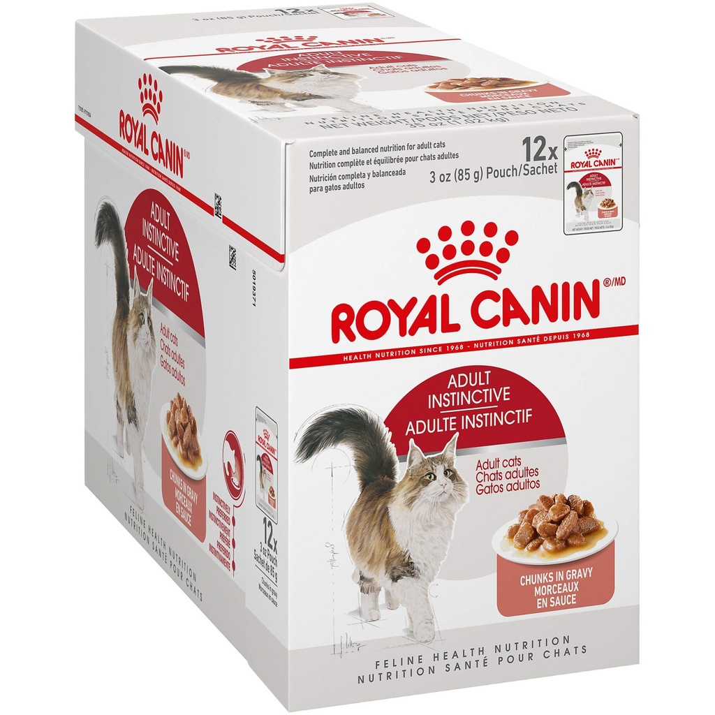 Royal canin Adult Instinctive Wet Pouch (12x85g)