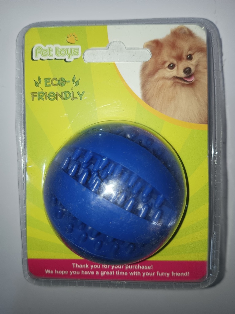 Ecofriendly pet treat dispenser toy