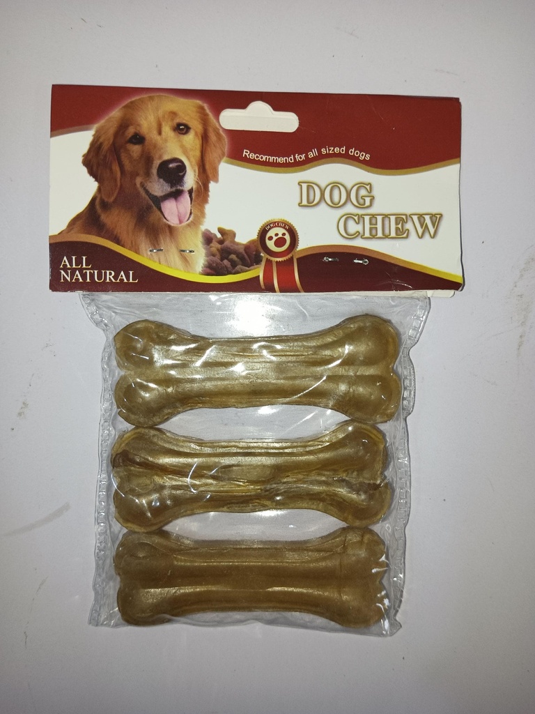 Dog Chew Bone Hide (3 in 1)