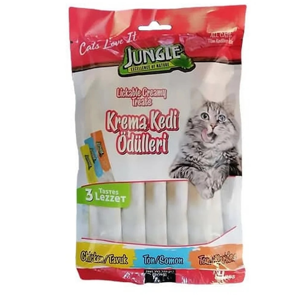 Jungle Lickable Treat Cream mix (3 in 1)