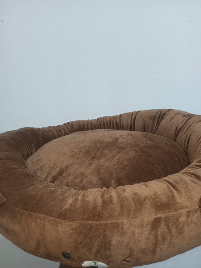 Cartoon Round Pet Bed  (Large)