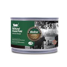 Bioline Natural Feast Pate Cat Can Food 170g (Chicken)