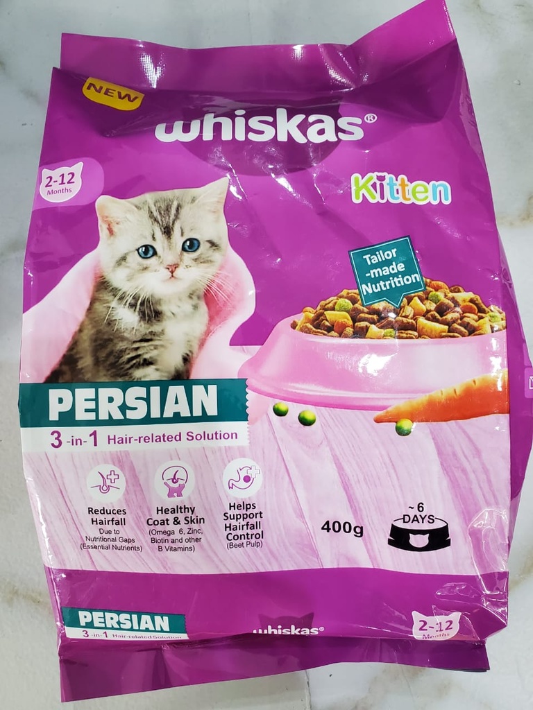 Whiskas Kitten Persian Dry food 400g