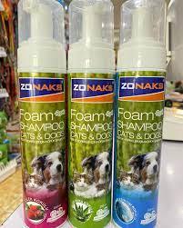 Zonaks Foam shampoo for Cats and Dogs